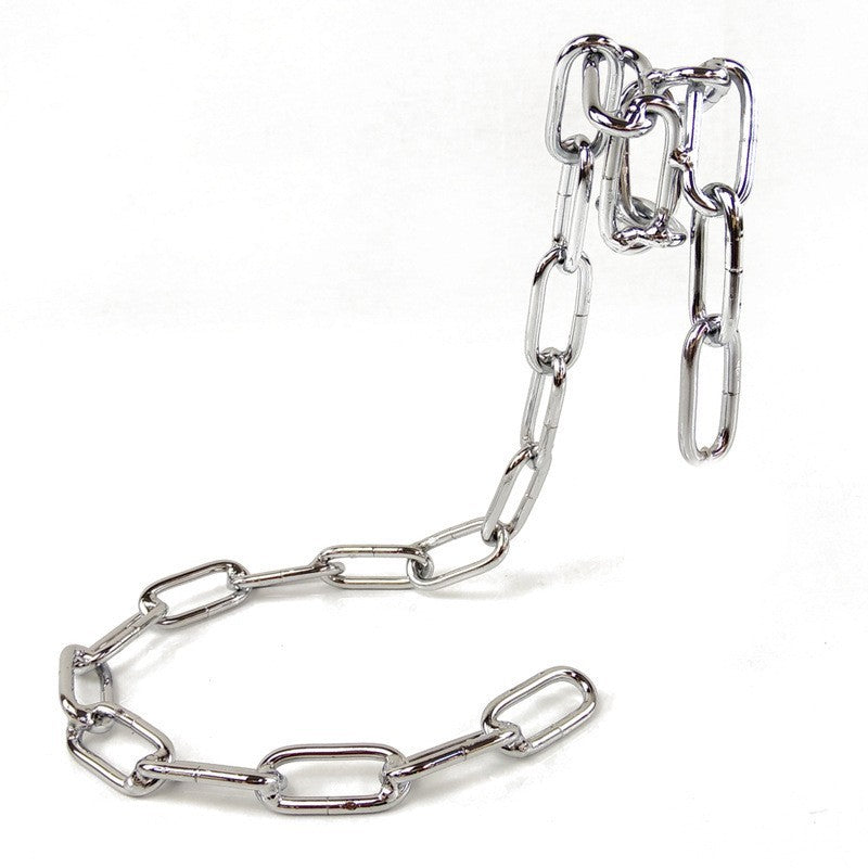 Hanging Chain Wine Rack - Metal Wine Bottle Holder