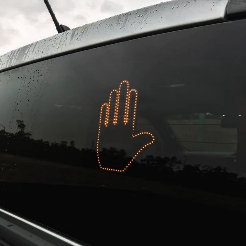 LED Road Rage Light - Remote Control Gesture Lamp