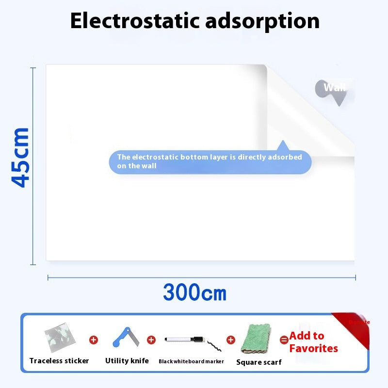 Smart Whiteboard Wall Sticker