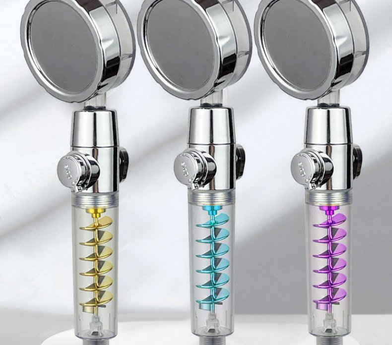 Twin-Turbo Pressurized Shower Head