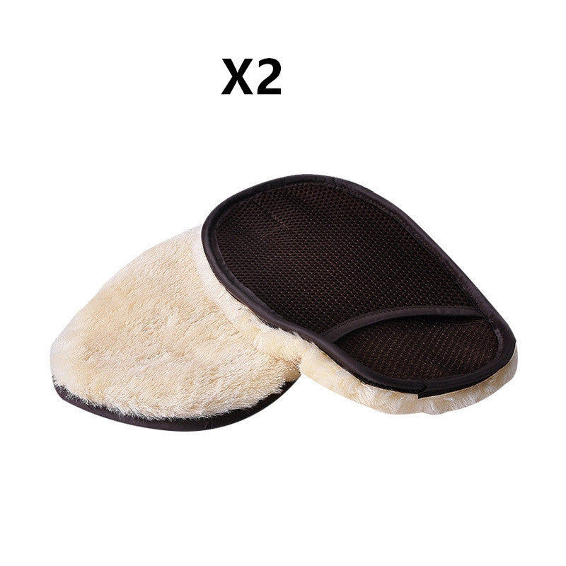 Soft Hair Car Wash Gloves – Premium Cleaning Mitt for Cars & Motorcycles
