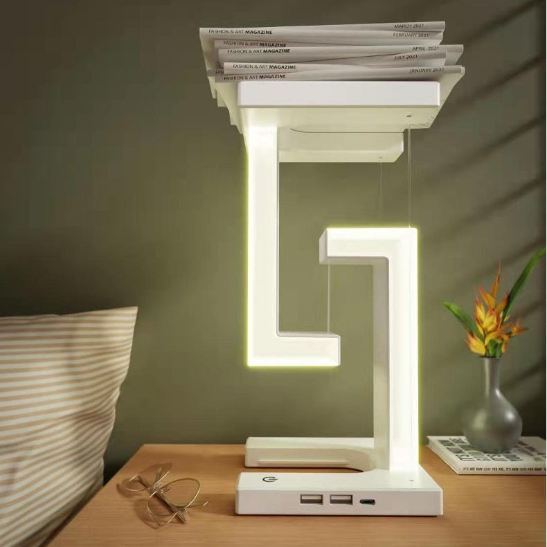 Creative Wireless Charging Floating LED Desk Lamp