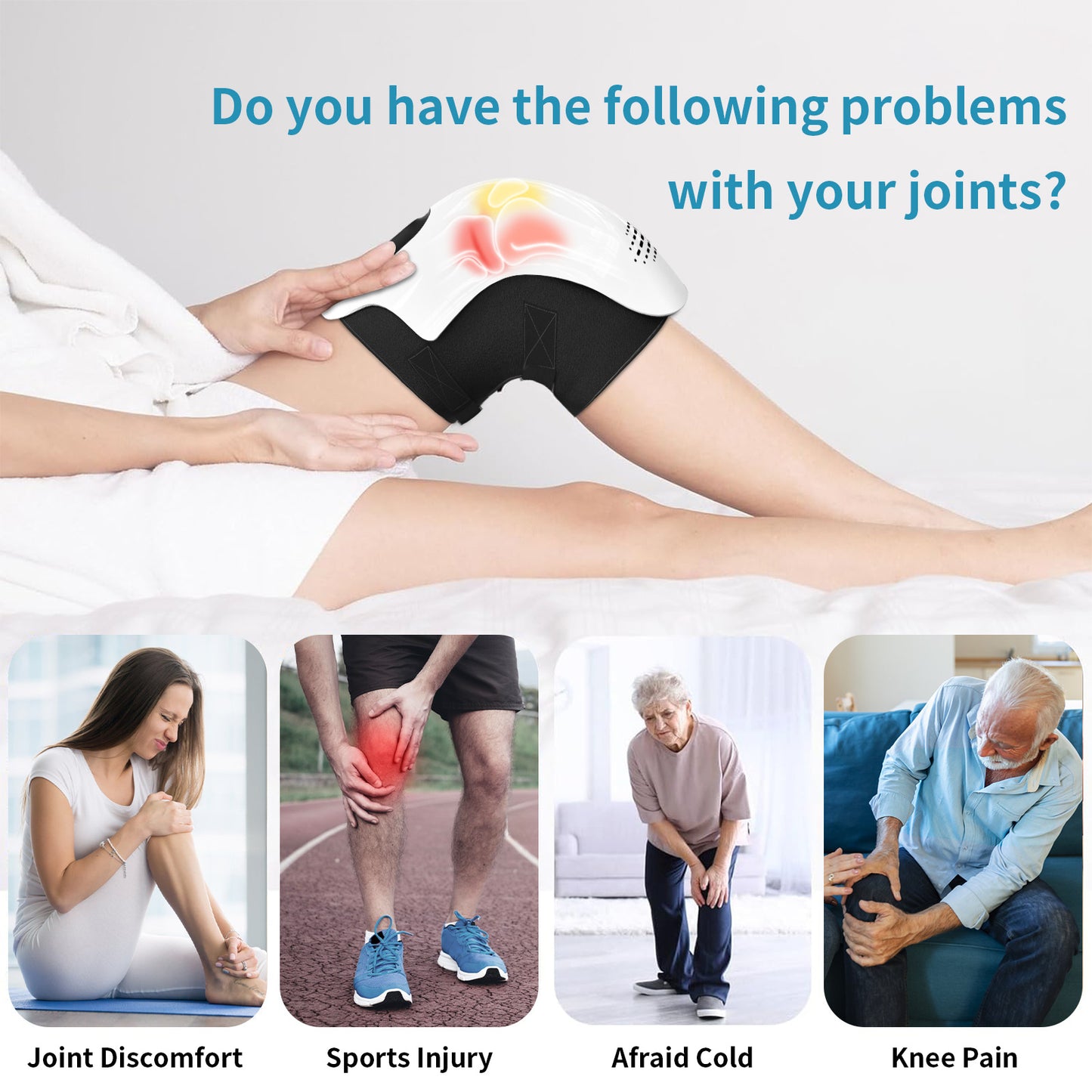 Intelligent Electric Knee Massager – Advanced Physiotherapy for Joint Relief