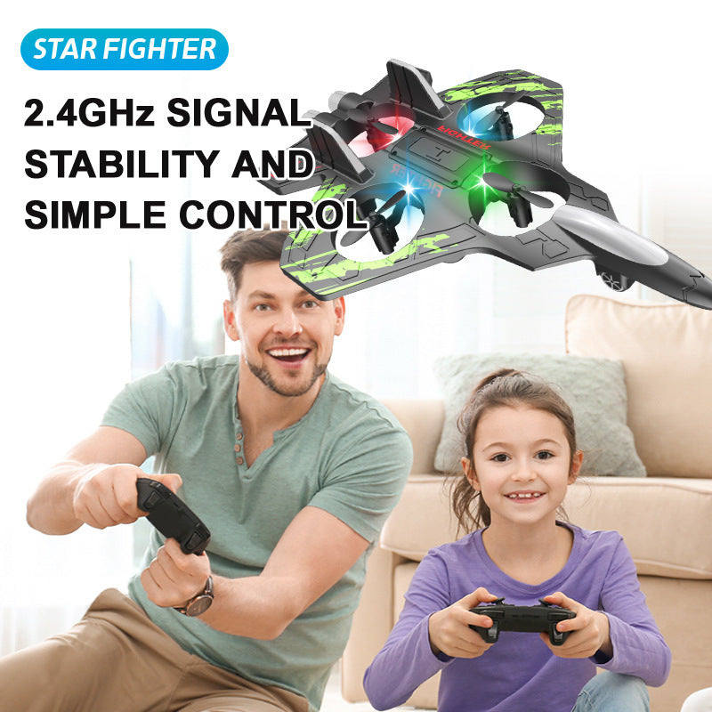 LED Light Drone - Colorful Flying Quadcopter