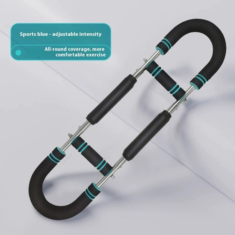 U-Shape Arm & Chest Trainer | Adjustable Forearm Exerciser | Home Gym