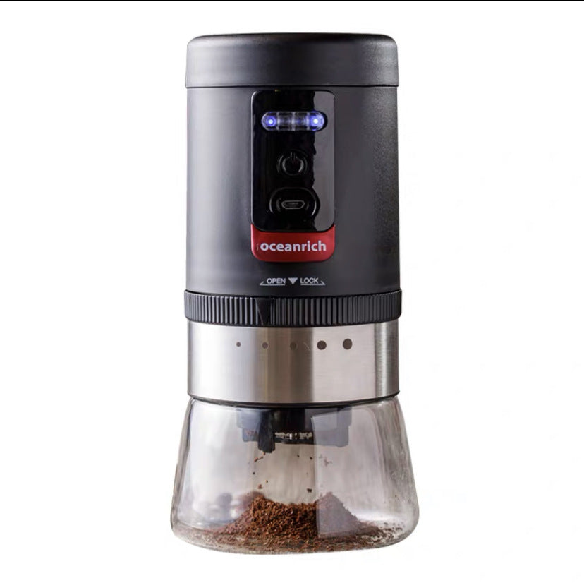 Premium Manual Coffee Grinder - Portable Hand Crank
