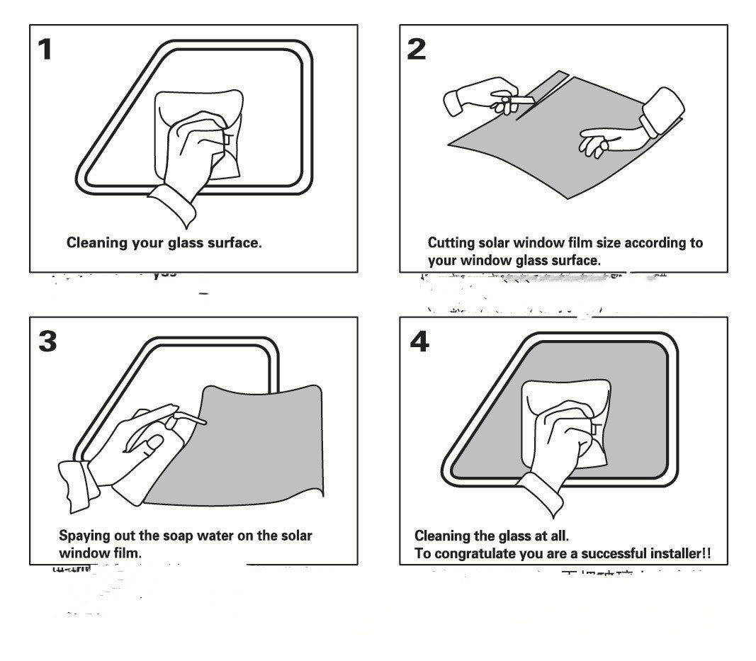 Premium Car Window Tint Film - Heat & UV Protection