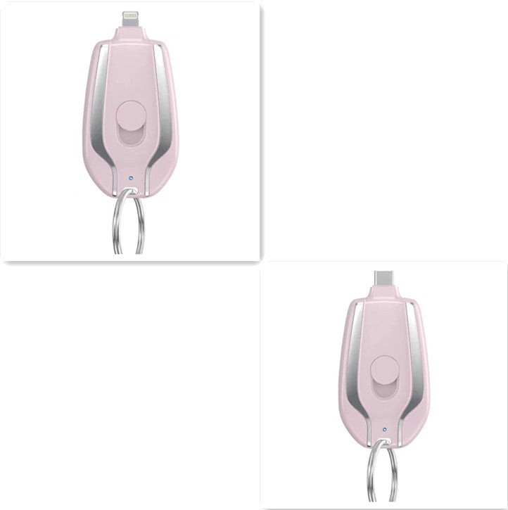 Pocket Power Bank - 1500mAh Wireless Keychain Charger