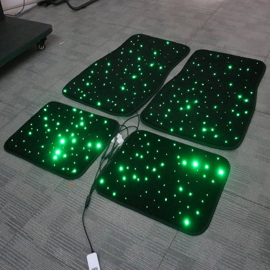 LED Fiber Optic Car Floor Mat