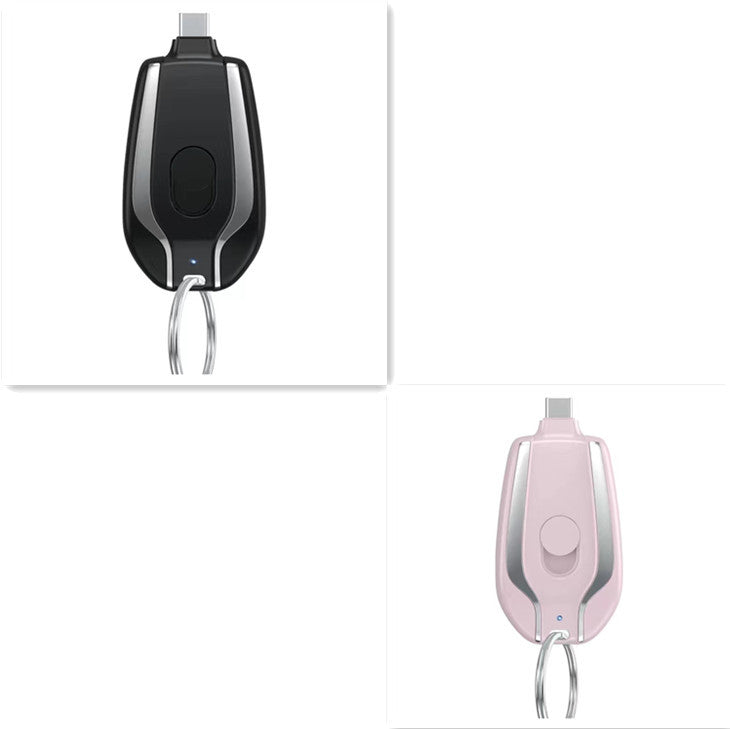 Pocket Power Bank - 1500mAh Wireless Keychain Charger