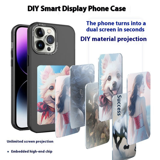 DIY Display Screen Phone Case – Customizable Pattern Switching Protective Cover