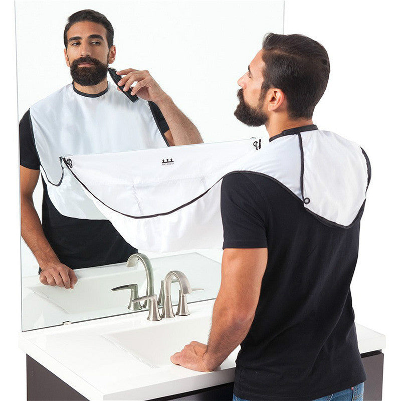 Beard Catcher Apron - Mess-Free Shaving