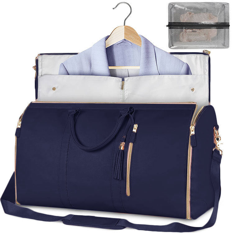 Women's Large-Capacity Travel Duffle Bag – Foldable, Waterproof & Multi-Functional