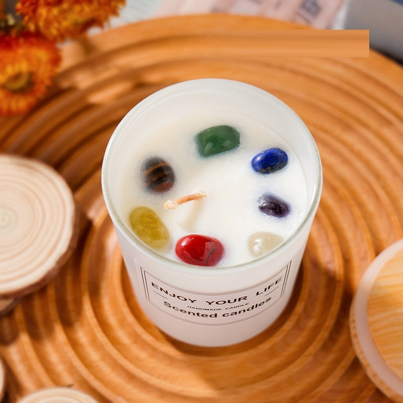 Crystal Aromatherapy Candle Gift Set