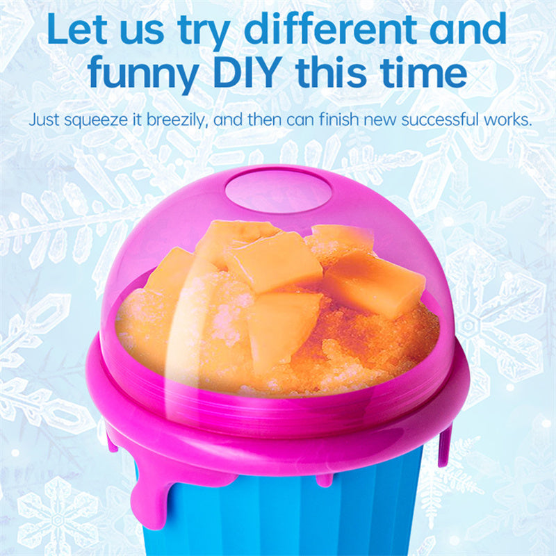 500ml Magic Slushy Cup – Quick-Freeze Smoothie & Ice Cream Maker