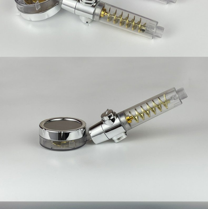 Twin-Turbo Pressurized Shower Head