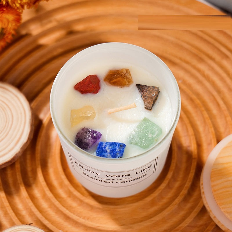 Crystal Aromatherapy Candle Gift Set