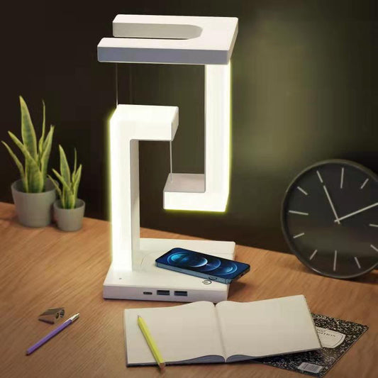 Creative Wireless Charging Floating LED Desk Lamp
