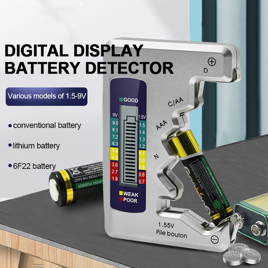 Smart Battery Tester - LCD Display