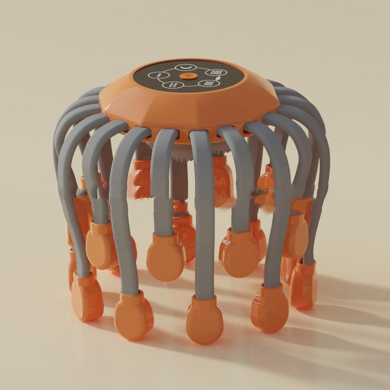 BlueWave Scalp Massager - Smart Bluetooth Head Massage Device