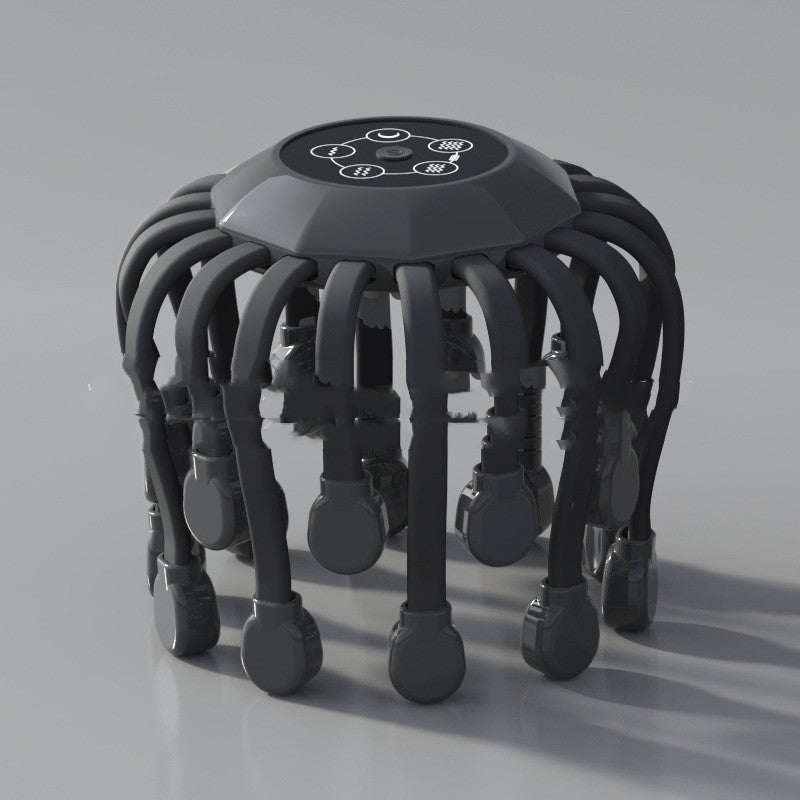 BlueWave Scalp Massager - Smart Bluetooth Head Massage Device