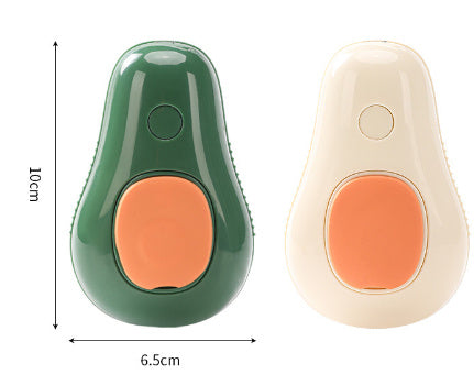 Electric Self-Cleaning Steamy Cat Brush – Avocado Shaped Pet Grooming Comb for Cats & Dogs
