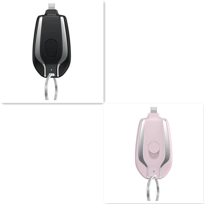 Pocket Power Bank - 1500mAh Wireless Keychain Charger