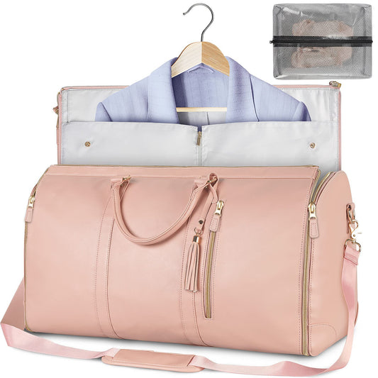 Women's Large-Capacity Travel Duffle Bag – Foldable, Waterproof & Multi-Functional