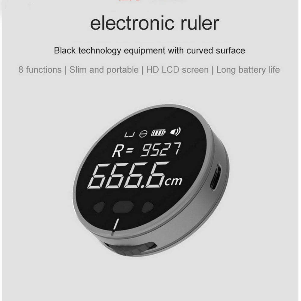 Digital Electronic Measuring Ruler with LCD Display – High Precision Tool